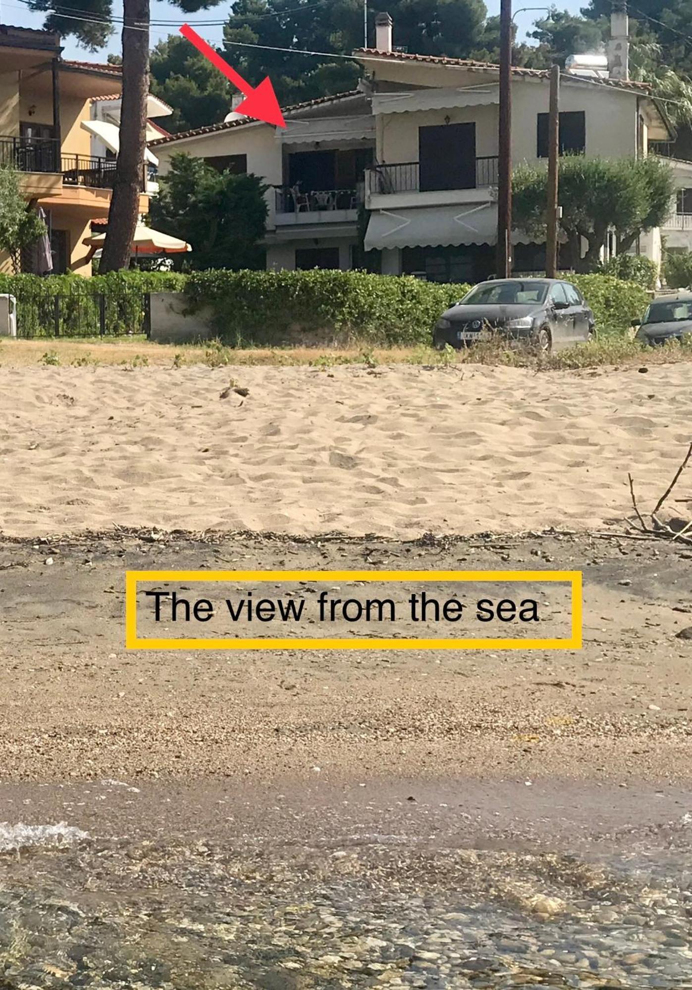Seahouse With View Apartman Pszakúdia Kültér fotó